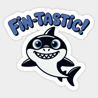 Fin-tastic! Sticker